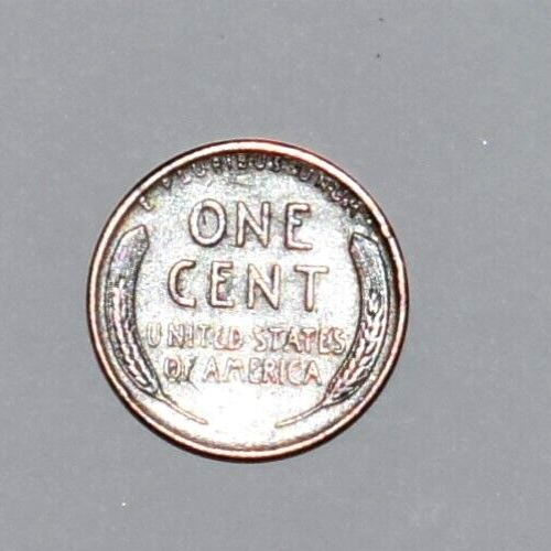 1957 D Penny Multi Error Filled 5 Weak D + Double Die Missing Letter Missing L