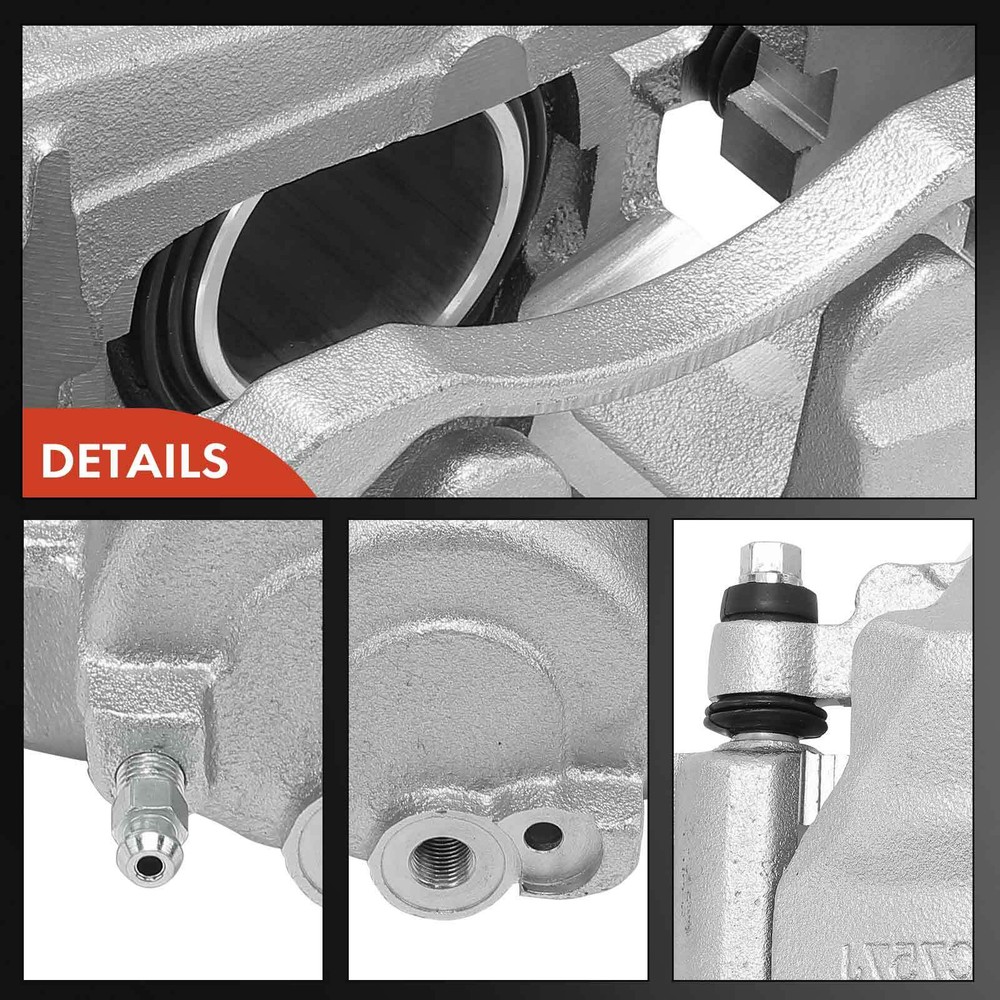 A-Premium Pair Front Disc Brake Caliper w/ Bracket for Mazda 6 2003 2004 2005