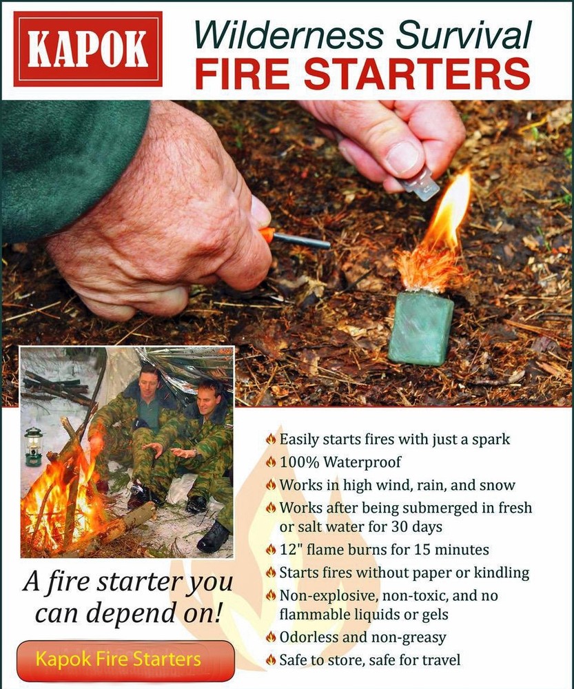 Fire Starters for Camping