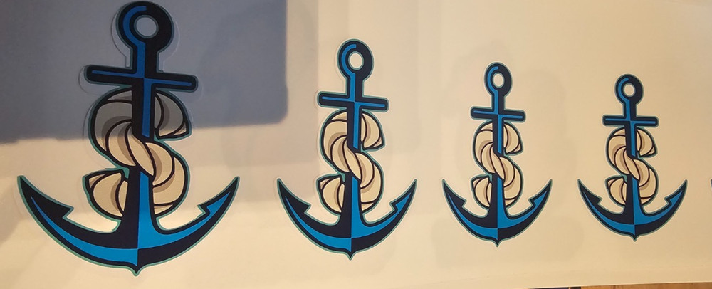 50 Custom Logo Stickers