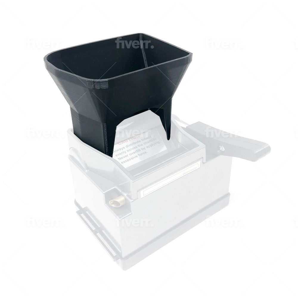 Ergo 3D Hopper Accessory for Electric Rolling Machine for Hand Rolled Smokes