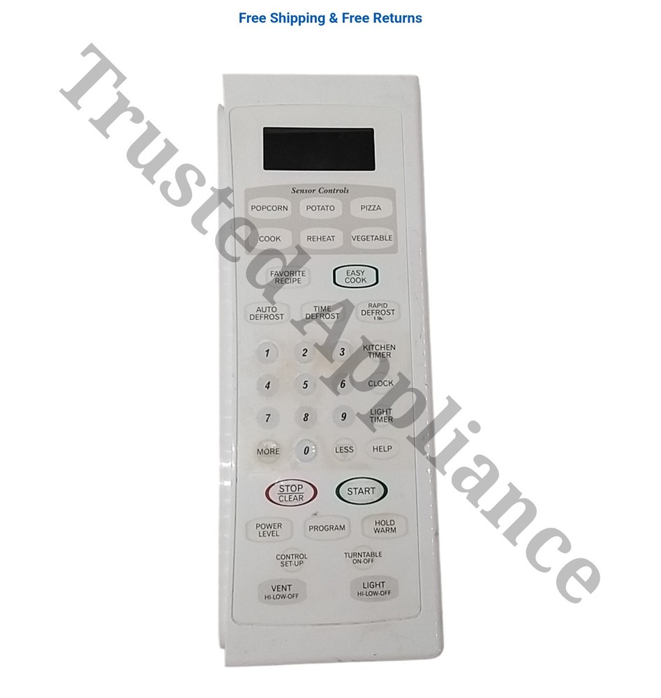 Microwave Control Panel Console R0130595 WHITE