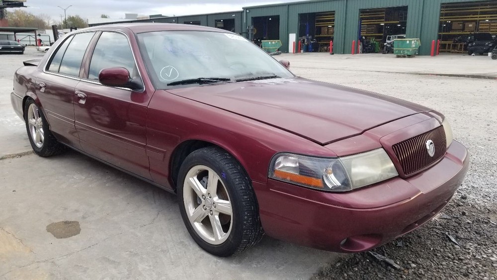 04 MERCURY MARAUDER FRONT SUSPENSION PULLOUT DROPOUT SWAP