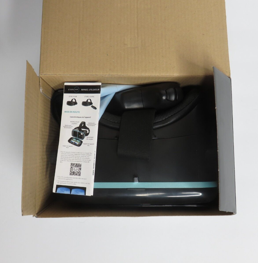 Utopia 360 Virtual Reality 3D Headset + Bluetooth Controller