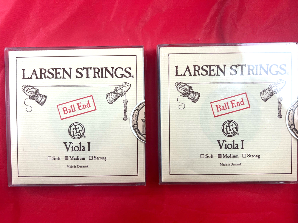 2 x 100% Authentic Larsen Viola Strings Set