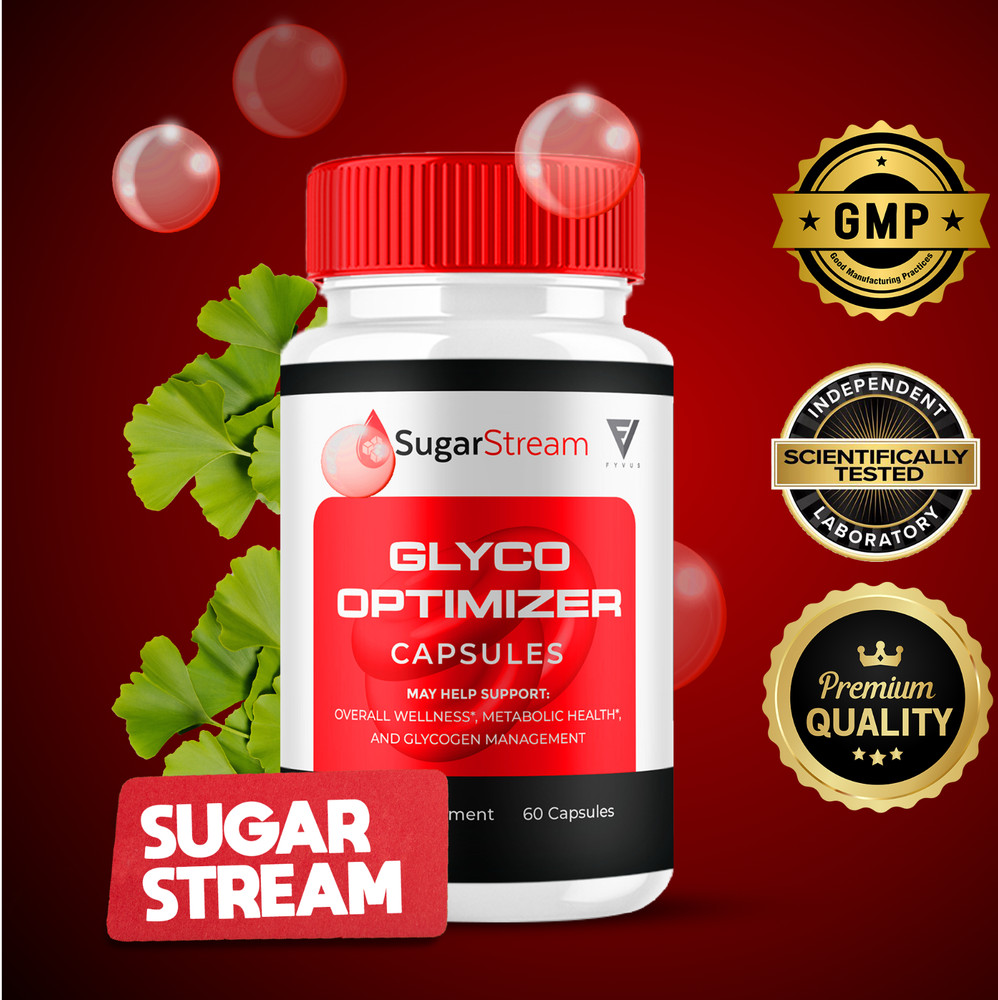 (5 Pack) Sugar Stream Glyco Optimizer Capsules SugarStream Pills (300 Capsules)
