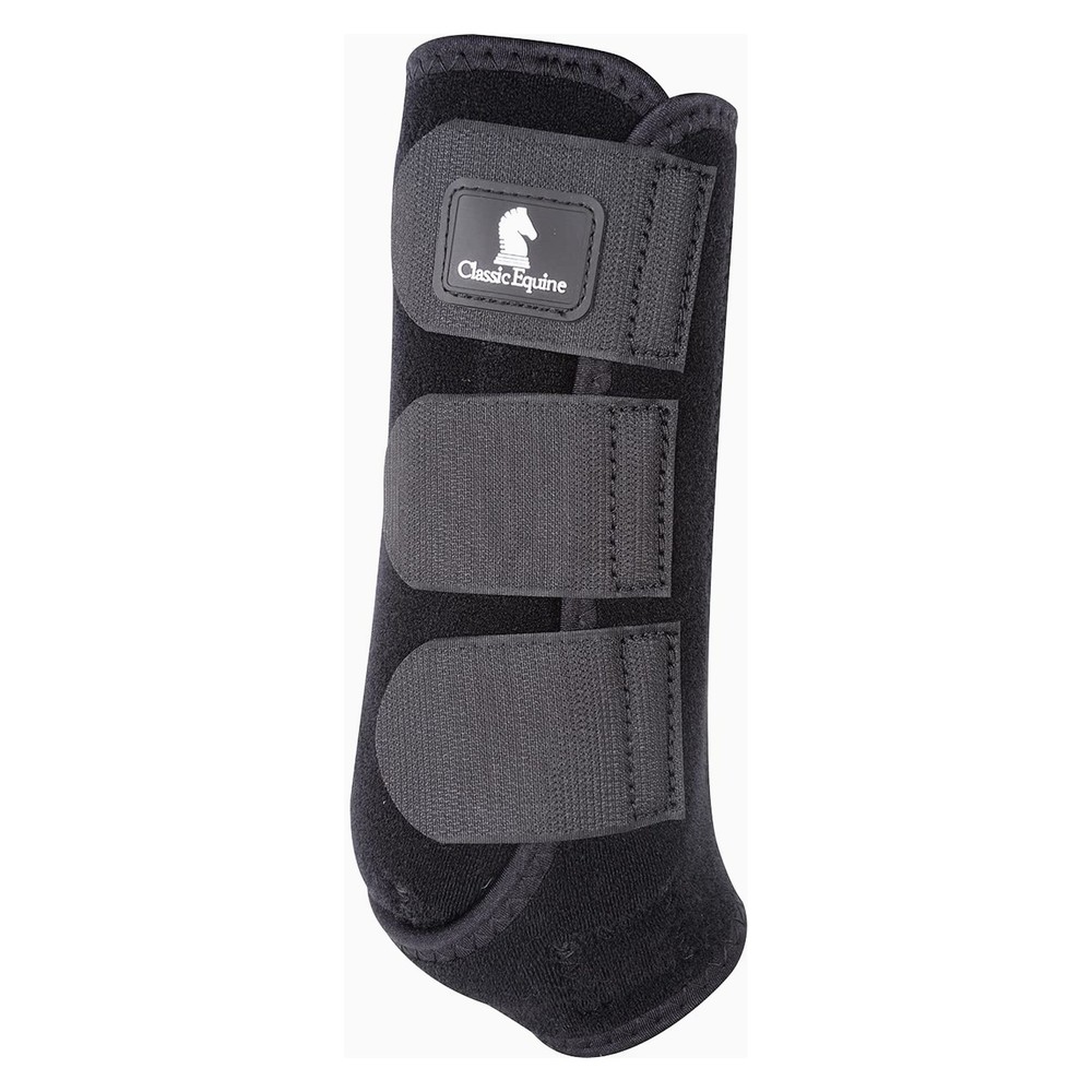 Classic Equine ClassicFit Front Sling Boots Black Medium -Not Ship CA