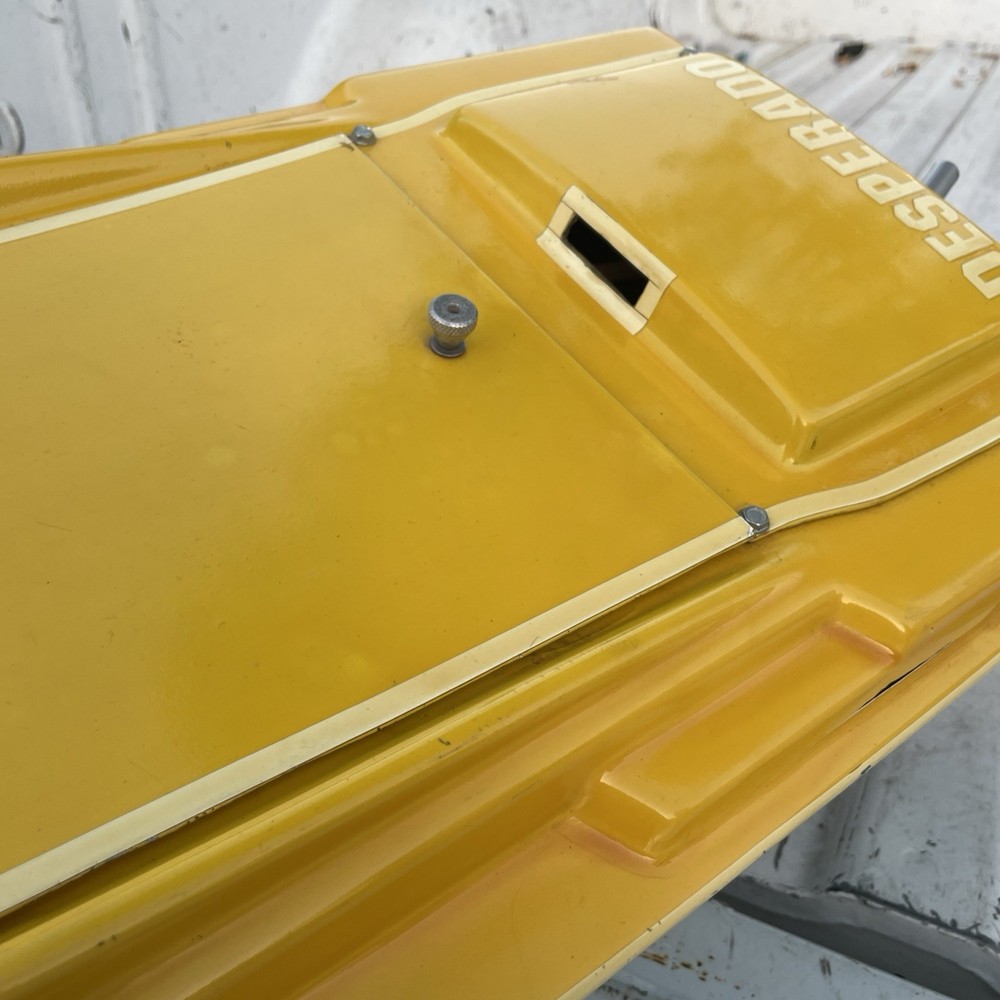 vintage Prather deep v speedboat k&b 7.5 engine