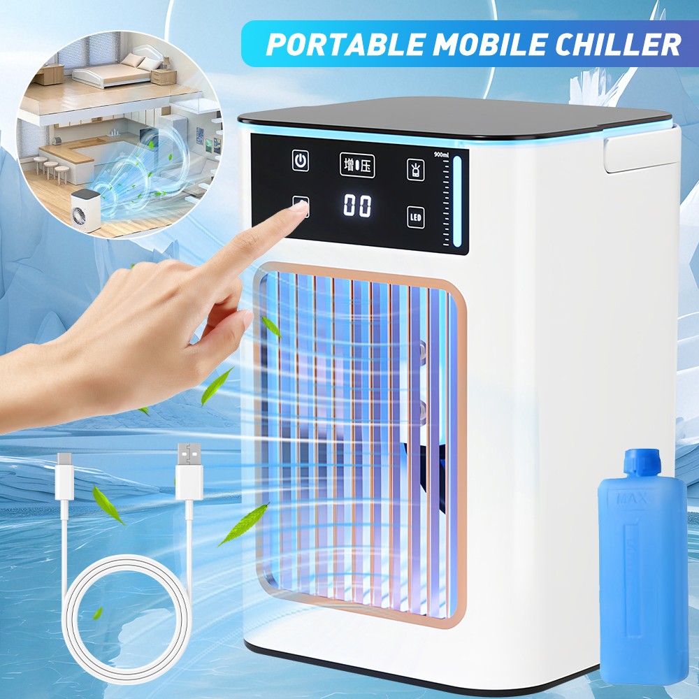 Portable Air Conditioner 3in1 Quiet AC Unit Air Cooler Humidifier Cooling Fans