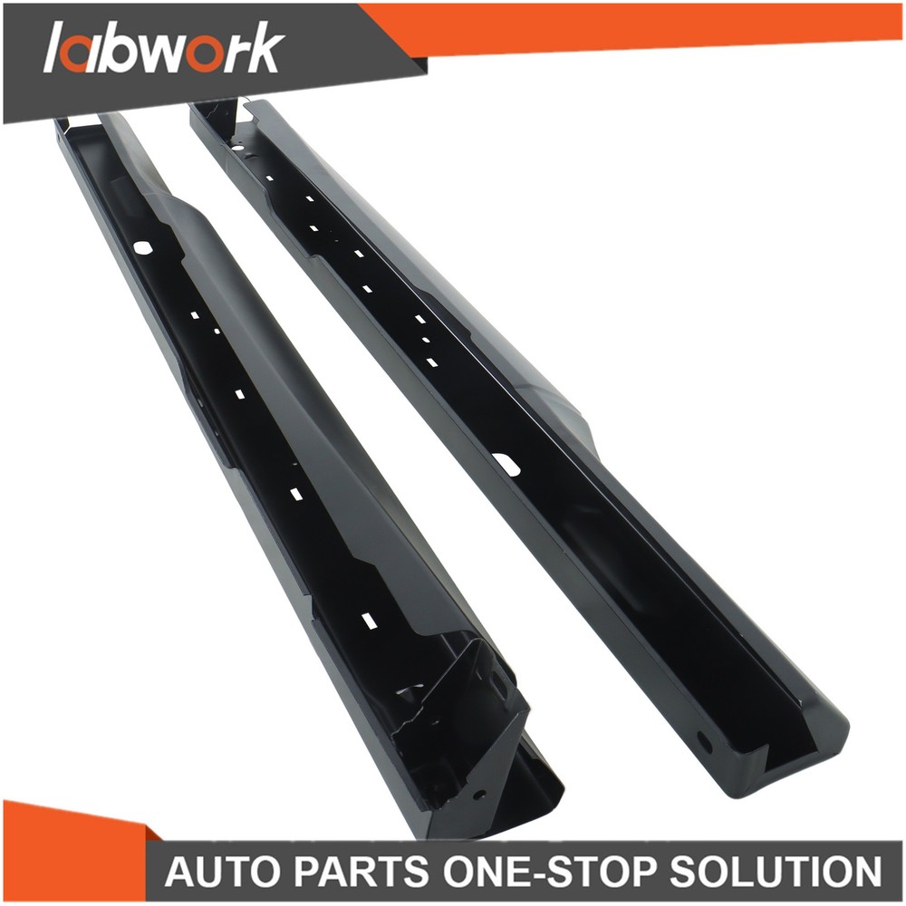 Labwork Pair Rocker Panel Black For Ford Ranger 2Dr Extended Cab 1993-2011