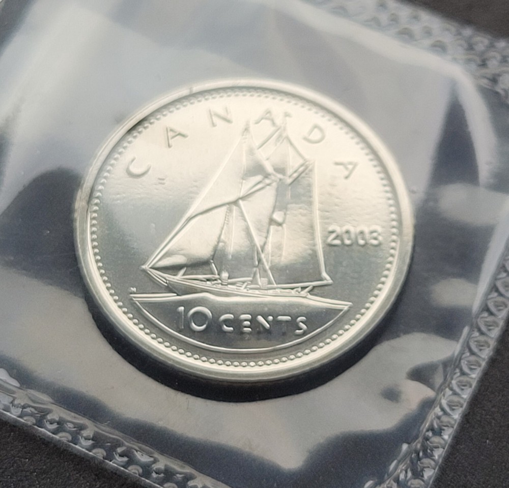 *** CANADA 10 CENTS 2003 WP *** SEALED PROOF LIKE ***