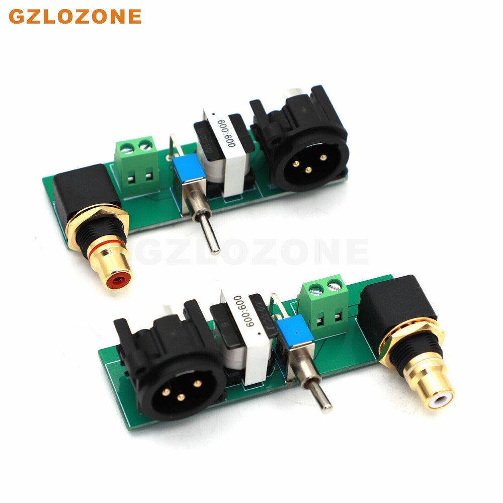 One Pair Unbalanced To Balanced XLR Output Board -Passive Conversion (B6-46)