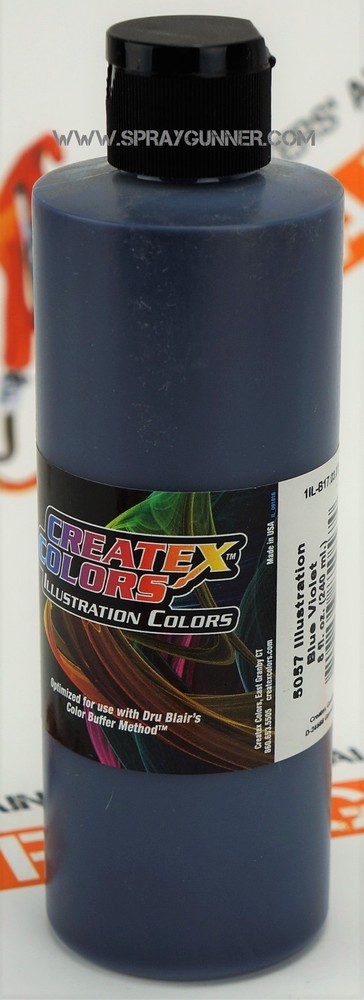 8oz Createx Illustration Colors Blue Violet 5057