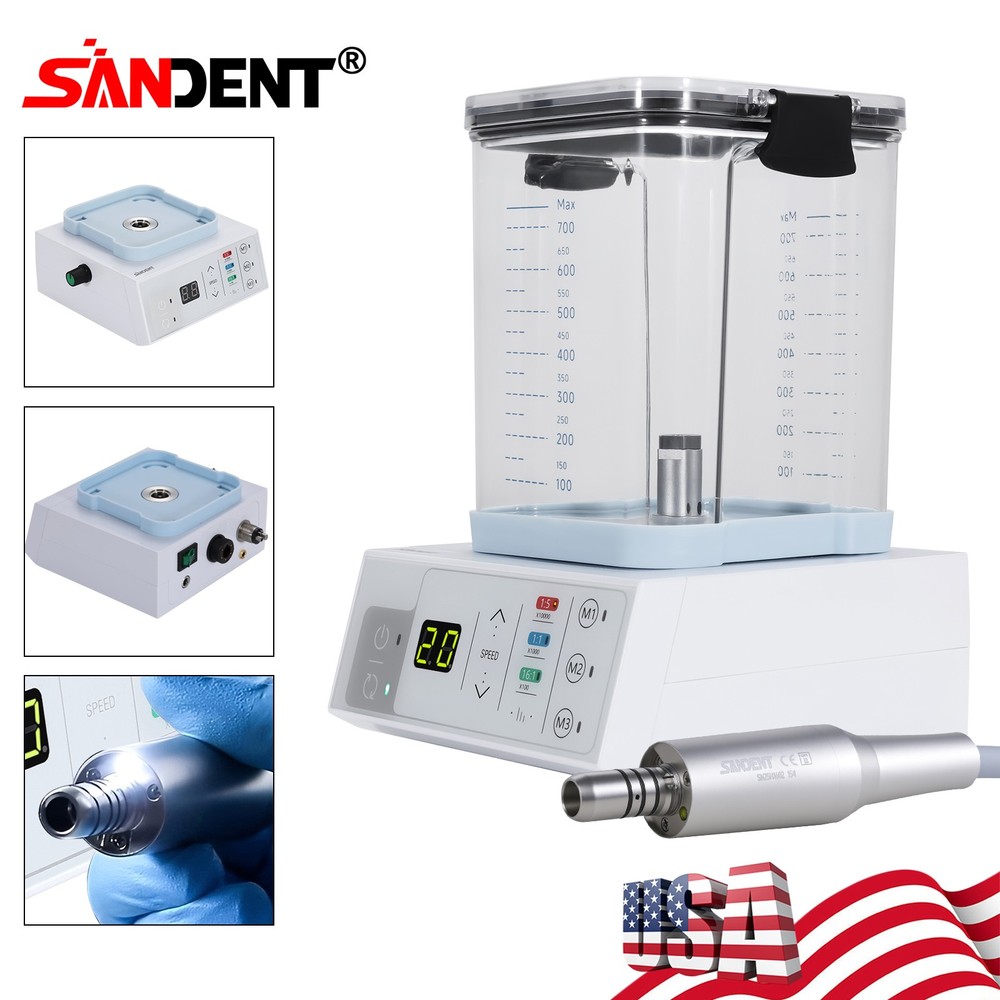 Dental Brushless LED Electric Micro Motor +1:5 Increasing Handpiece Practice CE
