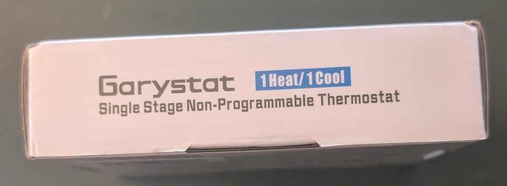 NEW GARYSTAT G711 Single Stage Non-Programmable Thermostat