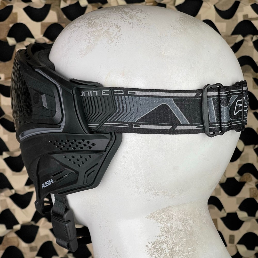 NEW Push Unite MK II Paintball Mask - Rogue - Chrome Silver