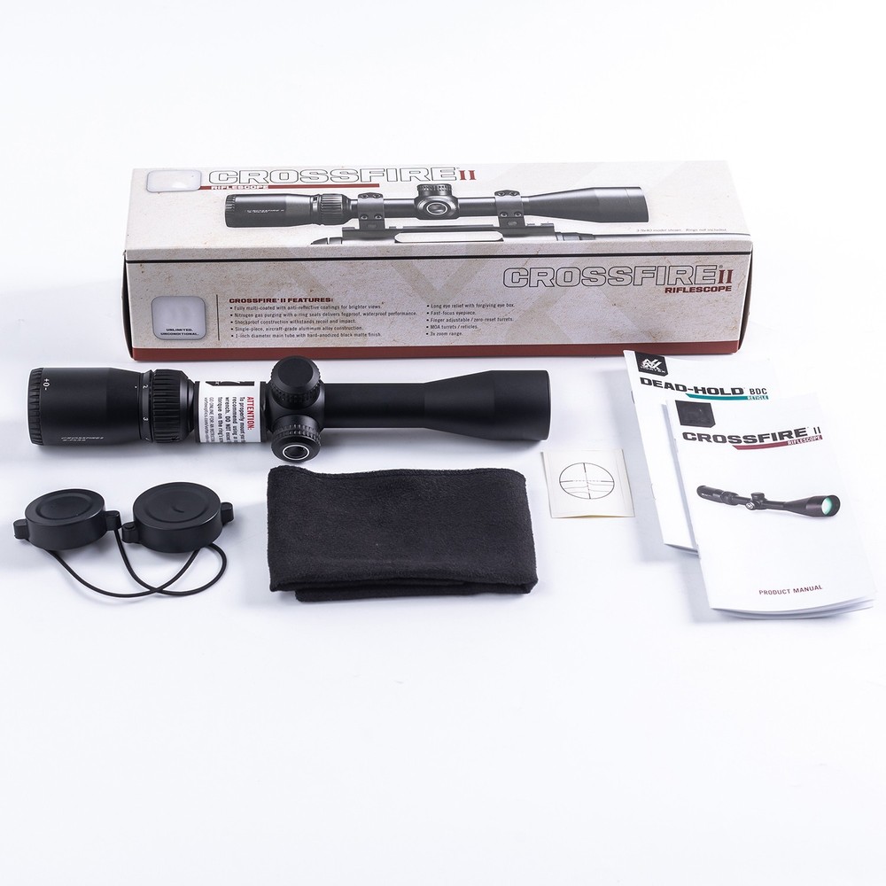 Vortex Crossfire II 2-7x32 Riflescope (Dead-Hold BDC MOA Reticle)