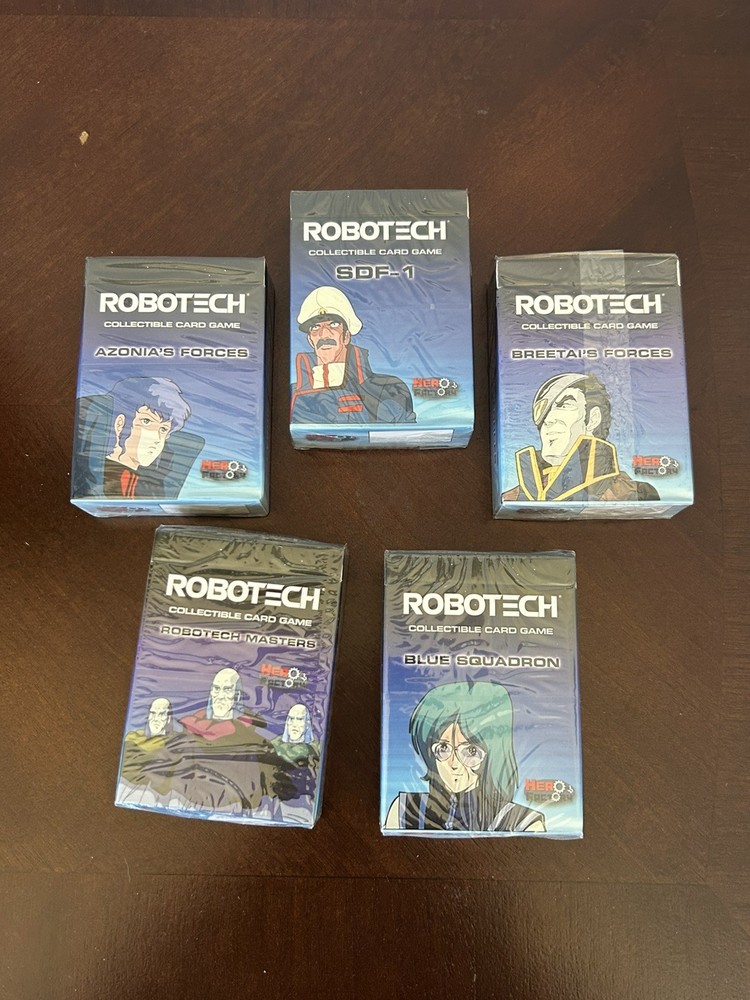 Robotech 2006 CCG- 5 deck (missing New Generation)