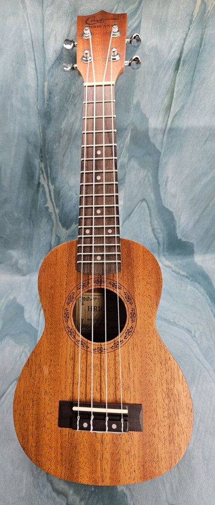 Hricane Ukulele UK-21 Solid Wood 4-String With Case & Accessories