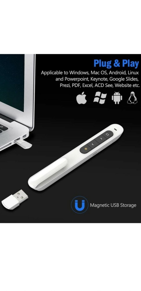 Dino Wireless Presenter Stick D06 New Open Box