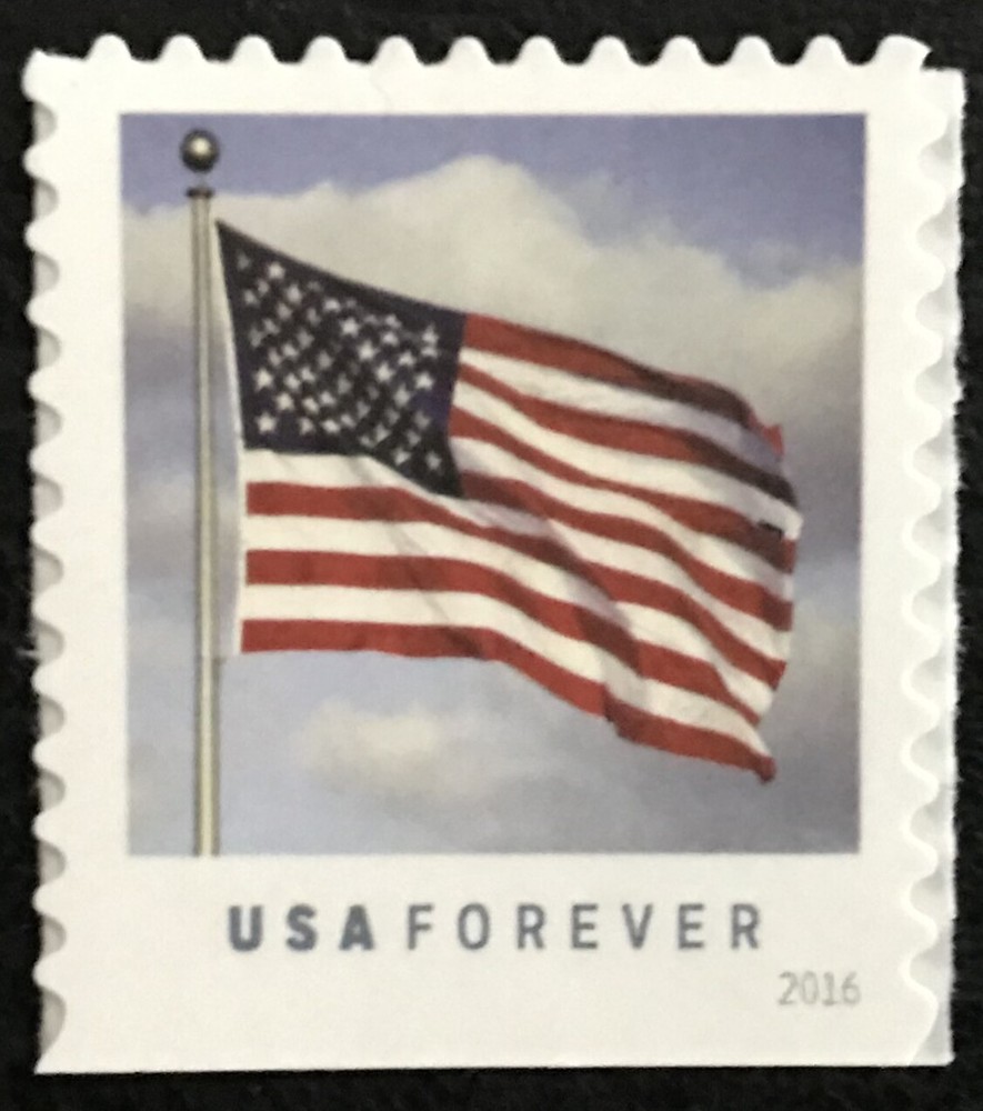 2016 Scott #5055 - Forever - US FLAG -  Single Mint NH Stamp