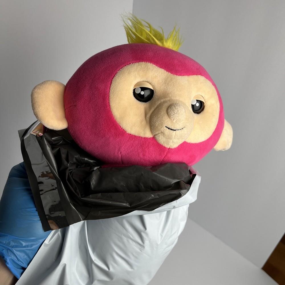 Fingerlings HUGS 16" Interactive Pink Bella Monkey Stuffed Plush TESTED & WORKS!