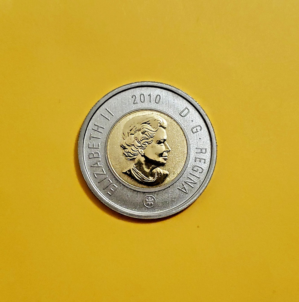 2010 Canadian Specimen Twoonie