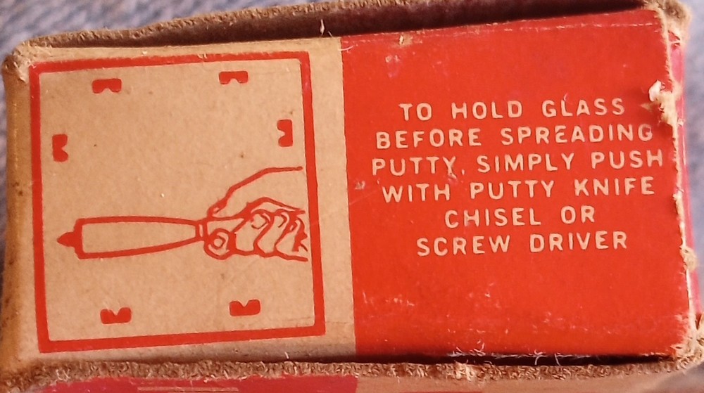 1950's-60's Red Devil Push Points NOS Box