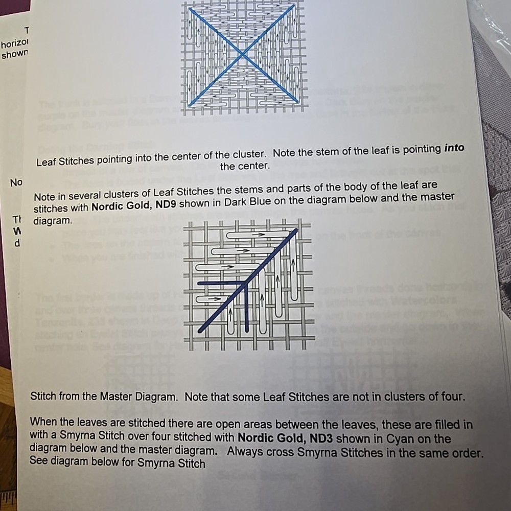 Handblessings Eileen Gurak Needlework Designs Winter Wonder Needlepoint Pattern