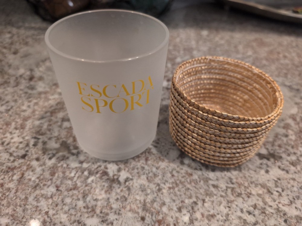 Set of 6 Escada Plastic Drinking Glasses