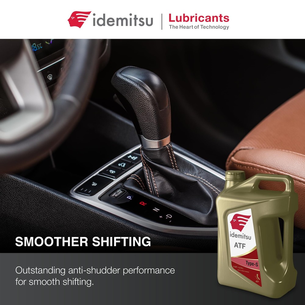 Idemitsu ATF Type S Automatic Transmission Fluid (Matic J, Matic D) - 5 Quart