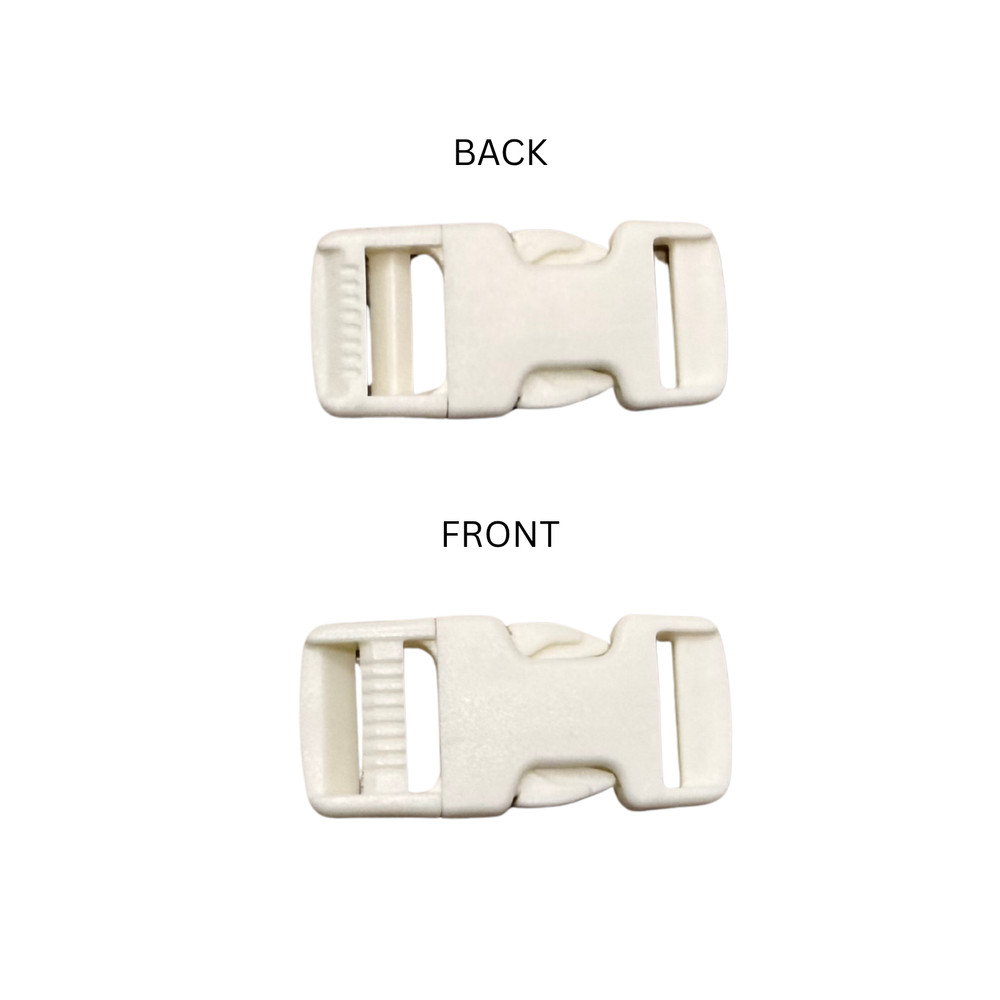 3/4” Side Release Buckles for Backpack Straps – Plastic Buckle – 5 10 25 Pack