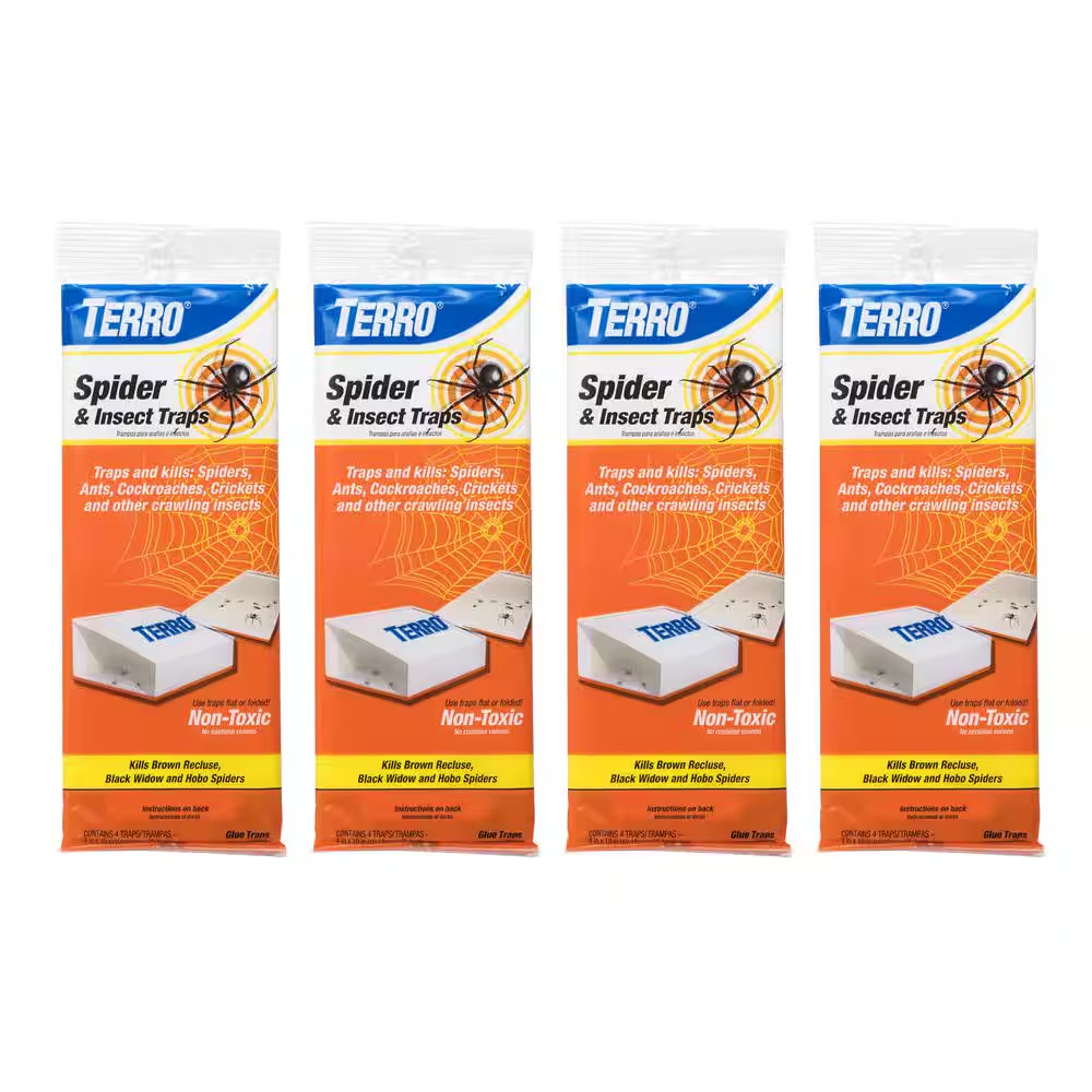 Non-Toxic Spider and Insect Trap (16-Count, 4-Pack)