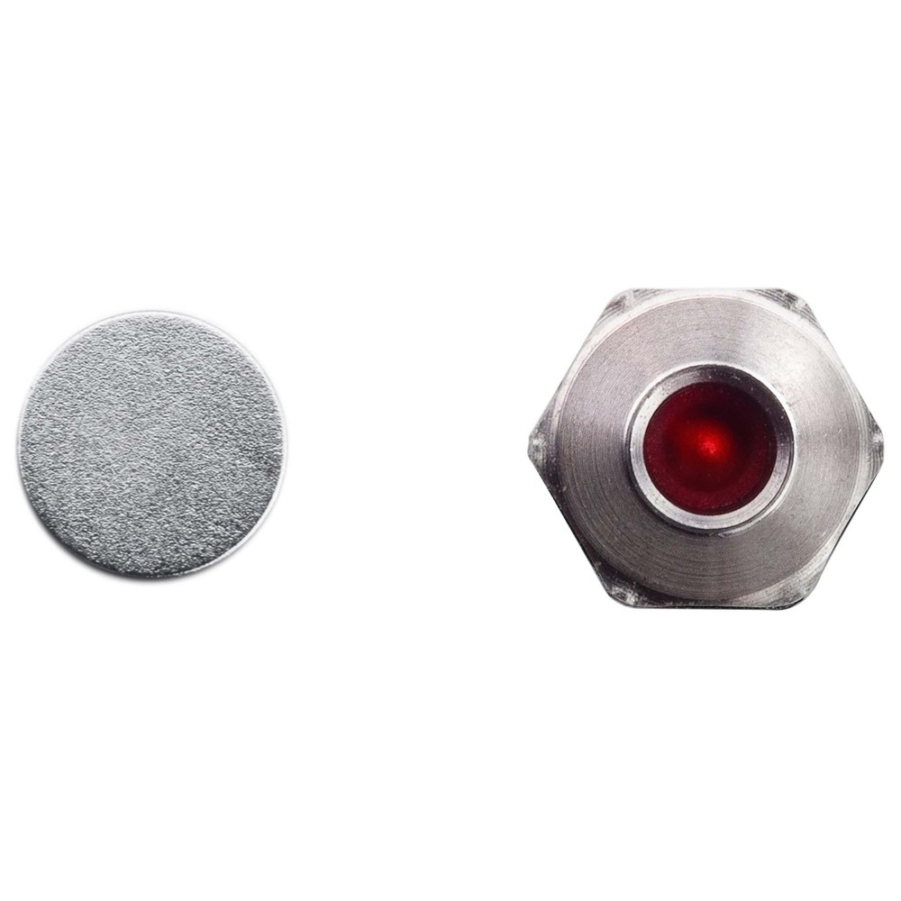 Hexlox Single Hexlox, Non-Magnetic, Code A, 6mm, Silver