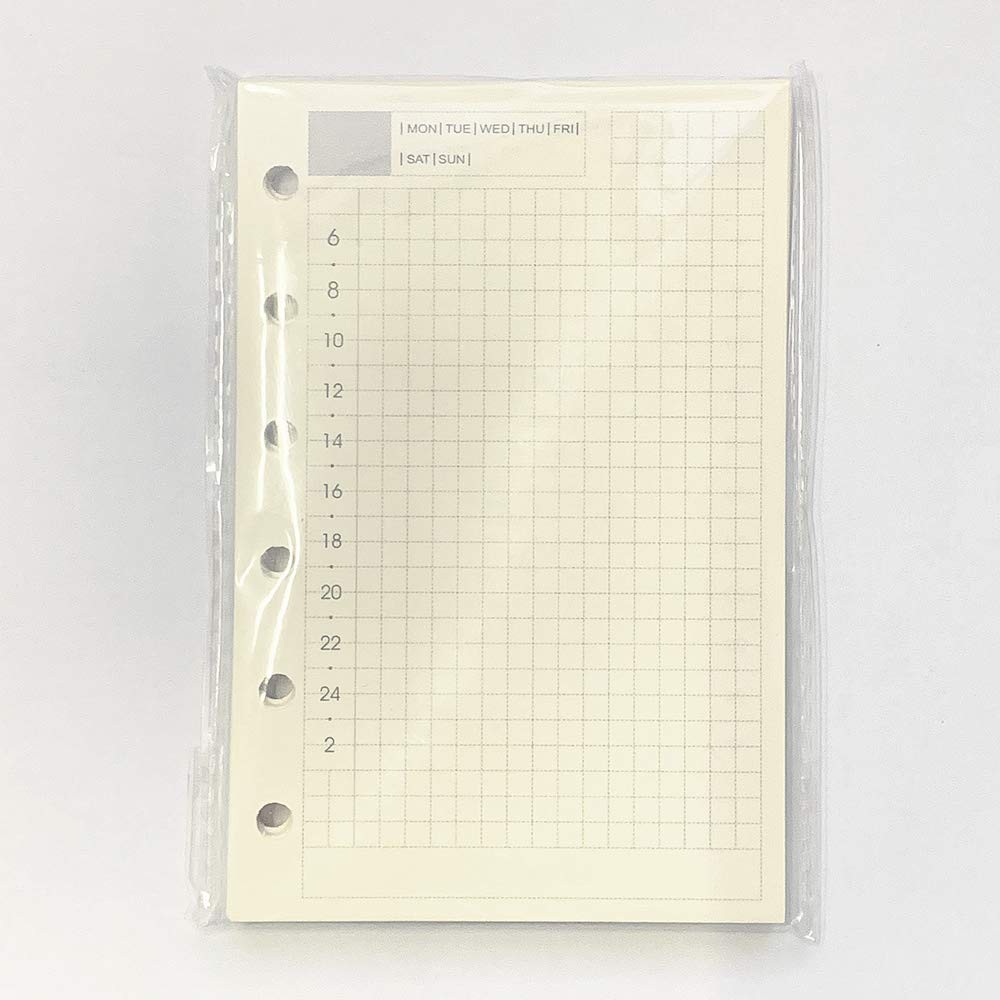 A7 Planner Refill, Agenda Refill Daily Plan for Compatible A7,
