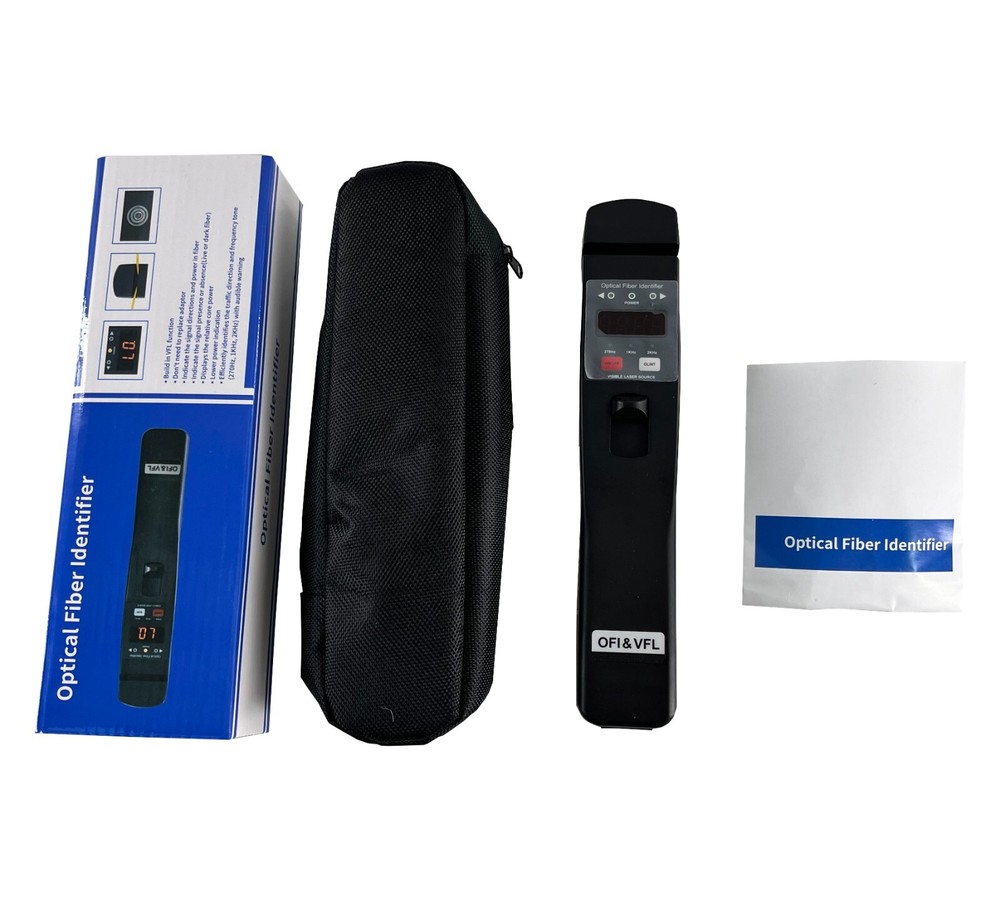 Optical Fiber Identifier with Signal Direction Range (dB) -30dB VFL Function