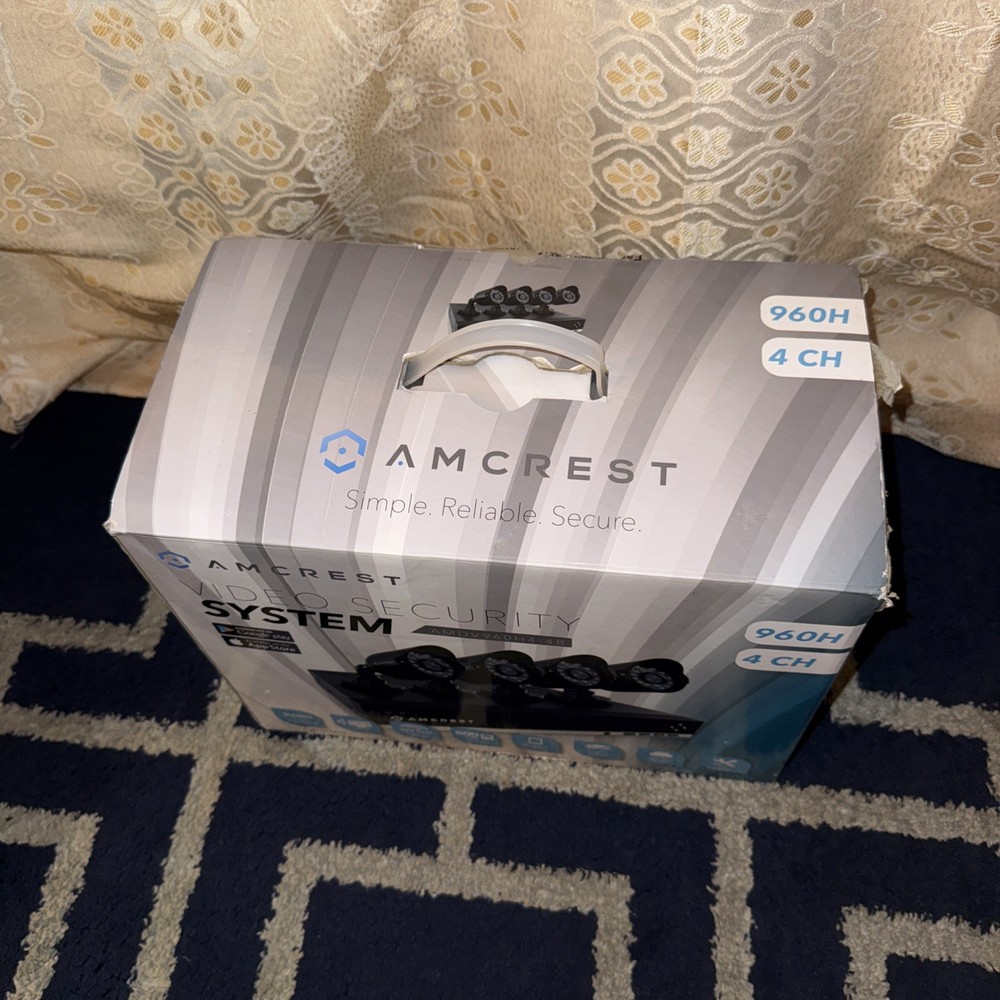 Amcrest AMDV960H4-4B 4 Channel Bullet Security System