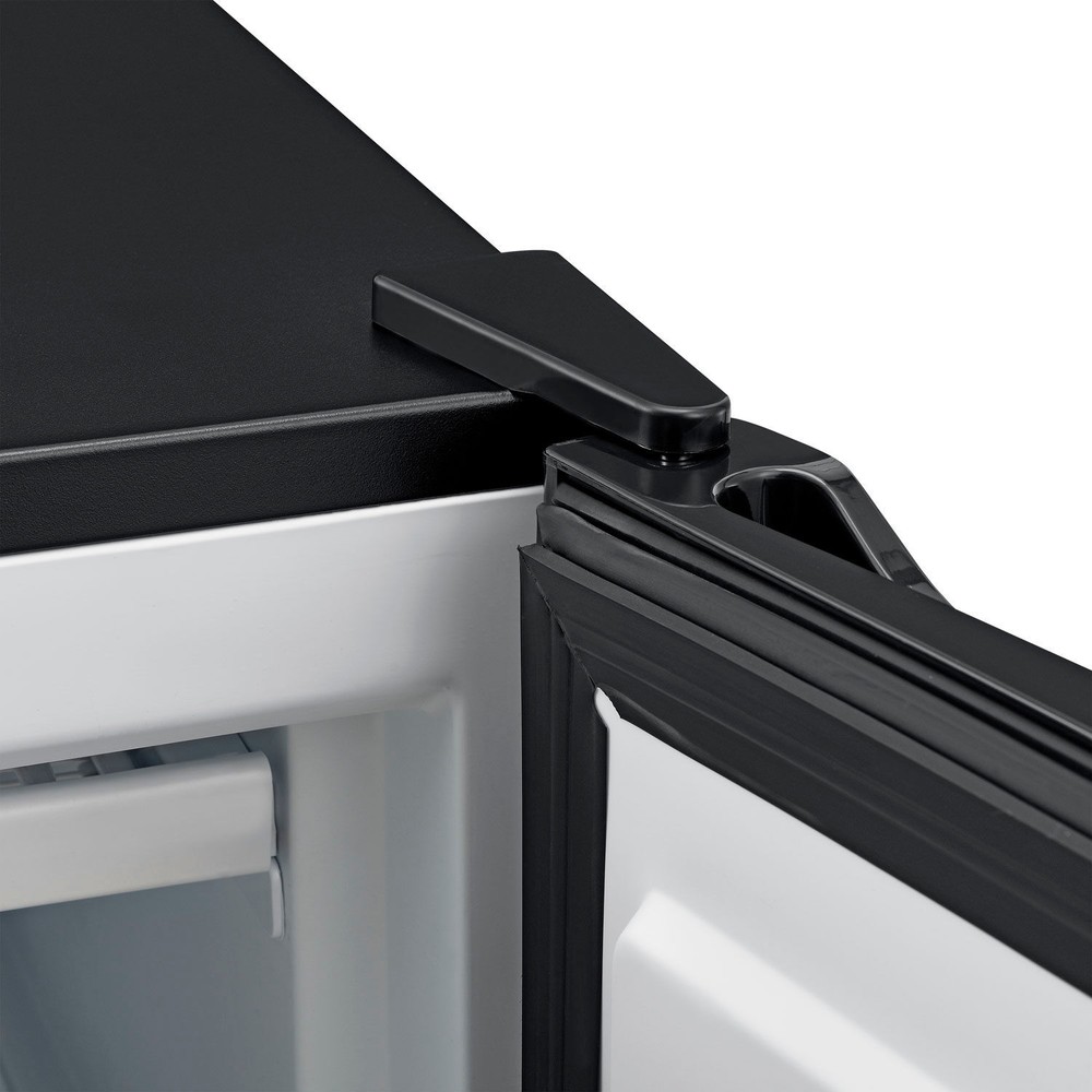 Nexel174; Compact Upright Freezer Solid Door 3.1 Cu. Ft. Black