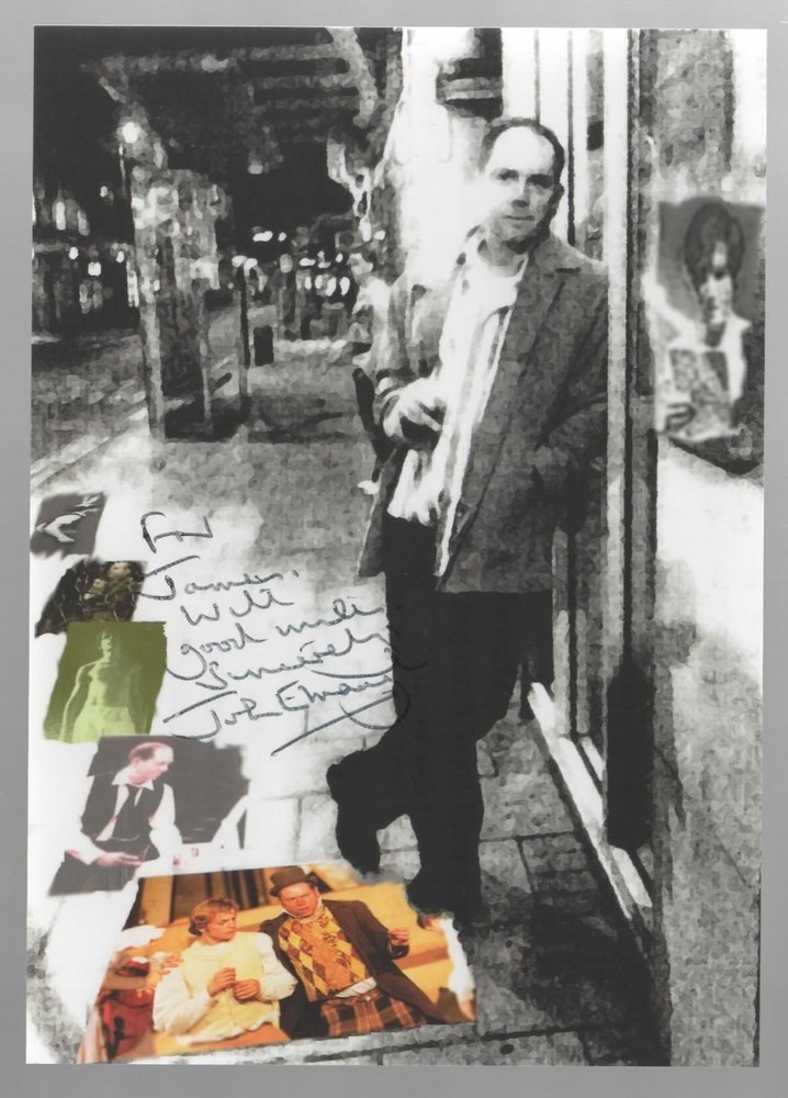 John Elnaugh autograph 4x6 post card signed