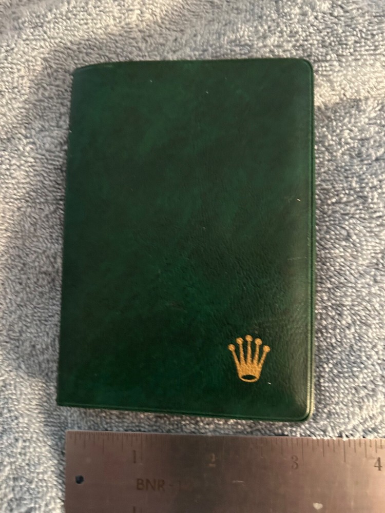 Vintage Rolex Booklet Geneve