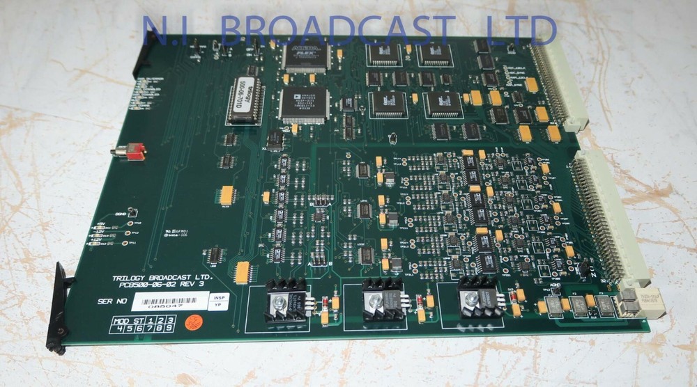 Trilogy Commander intercom talkback input board with 6 inputs