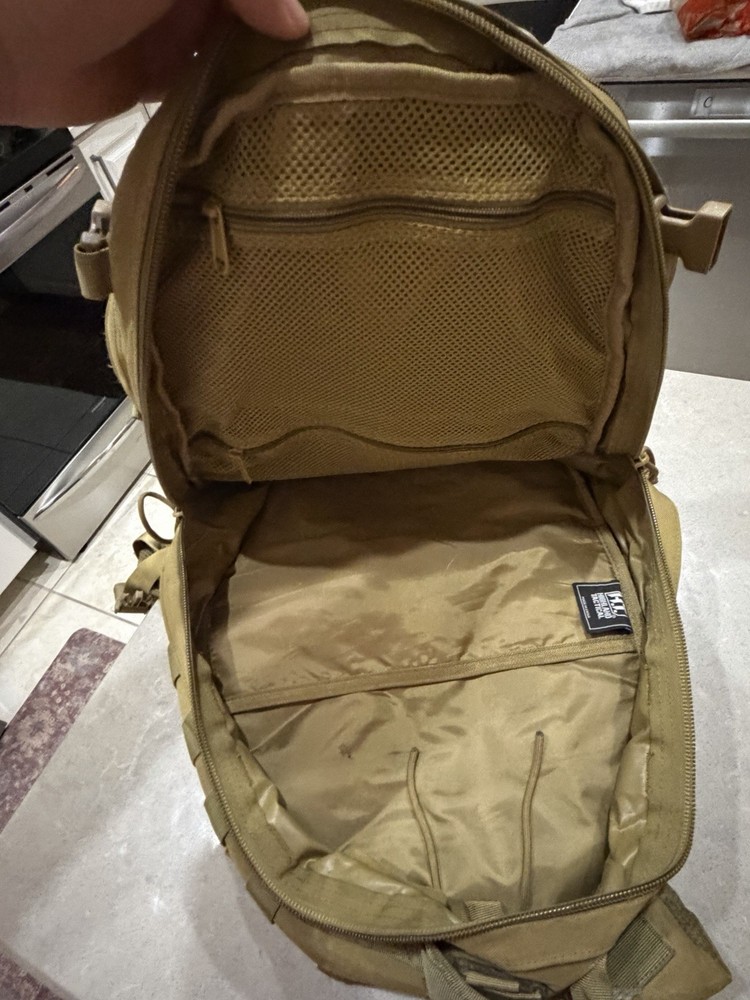 Highland Tactical Green Khaki Backpack
