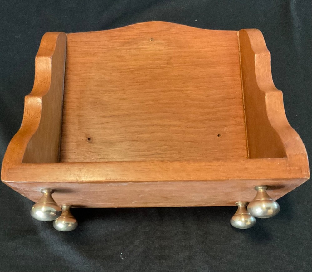 Vintage Seth Thomas 8 Day Ships Bell Clock Working Stand Included