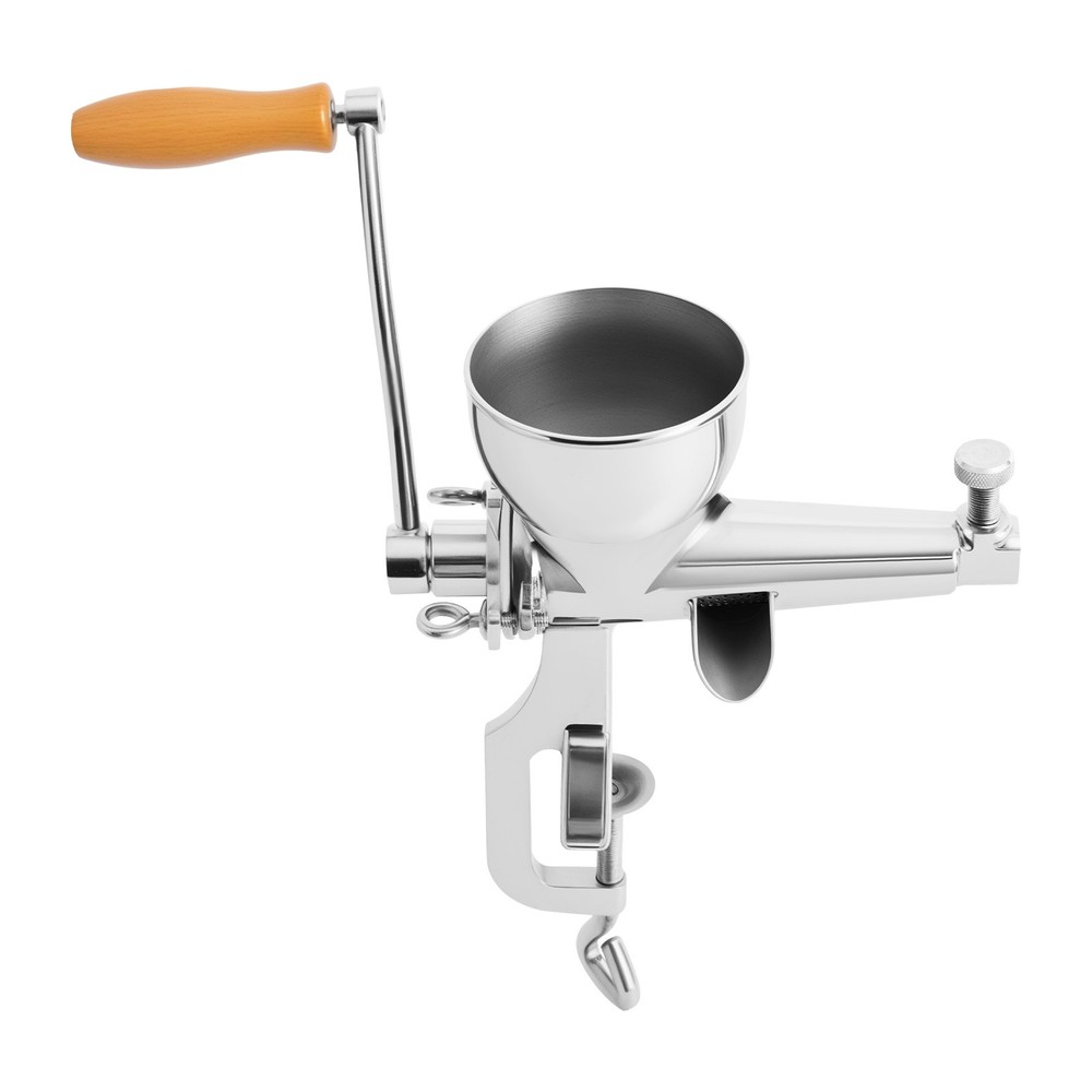 Manual Wheatgrass Juicer Hand Press Wheat Grass Fruit Juicing Extractor Silver