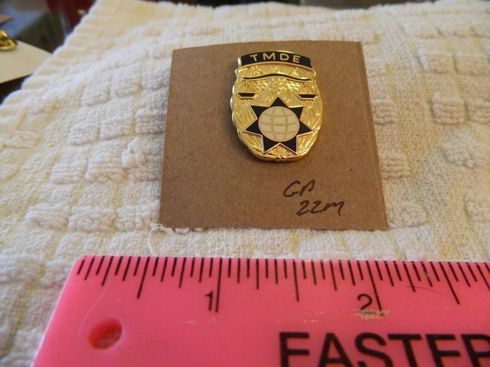 TMDE Group 22M Unit Crest, DI, DUI (DRAW#L1)