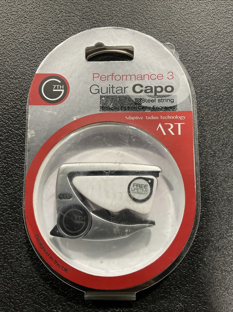 G7th C81010 Performance 3 Capo - Black/Silver