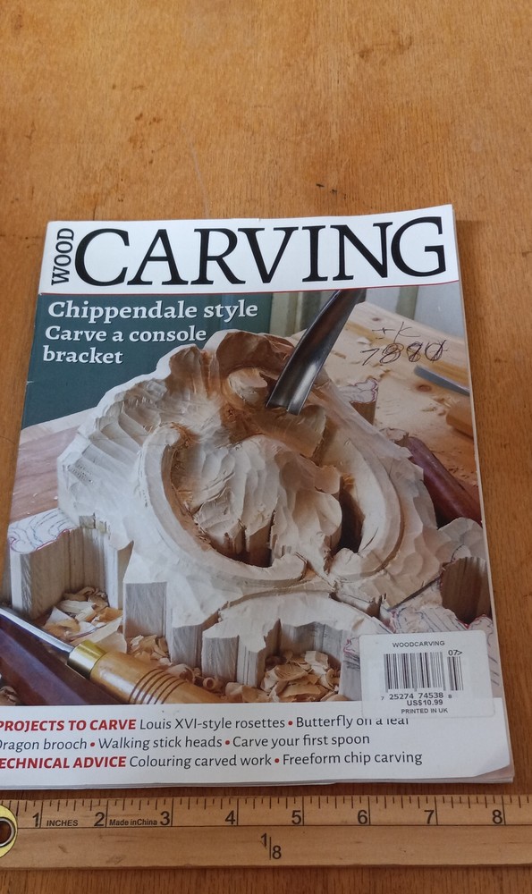 Wood Carving Chippendale Style - Used