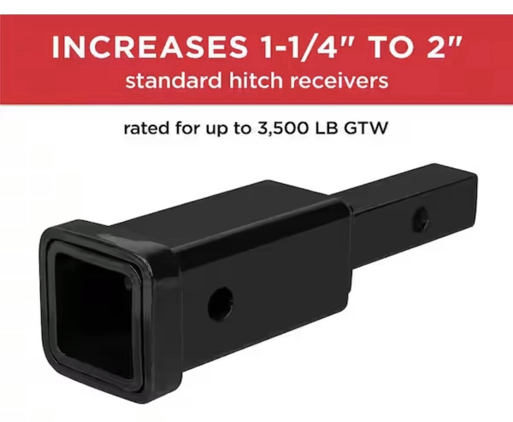 TowSmart Class 2 to Class 3 Receiver Adapter - 3,500 lb. Capacity