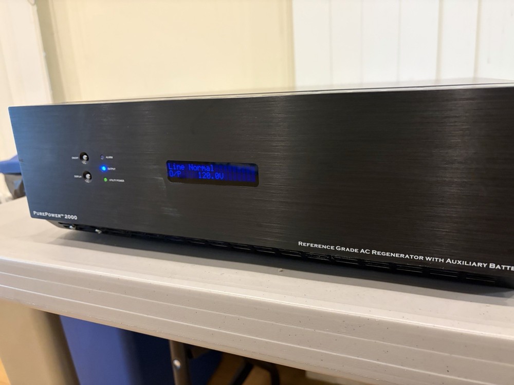 PurePower Audio Video Model 2000 Black finish
