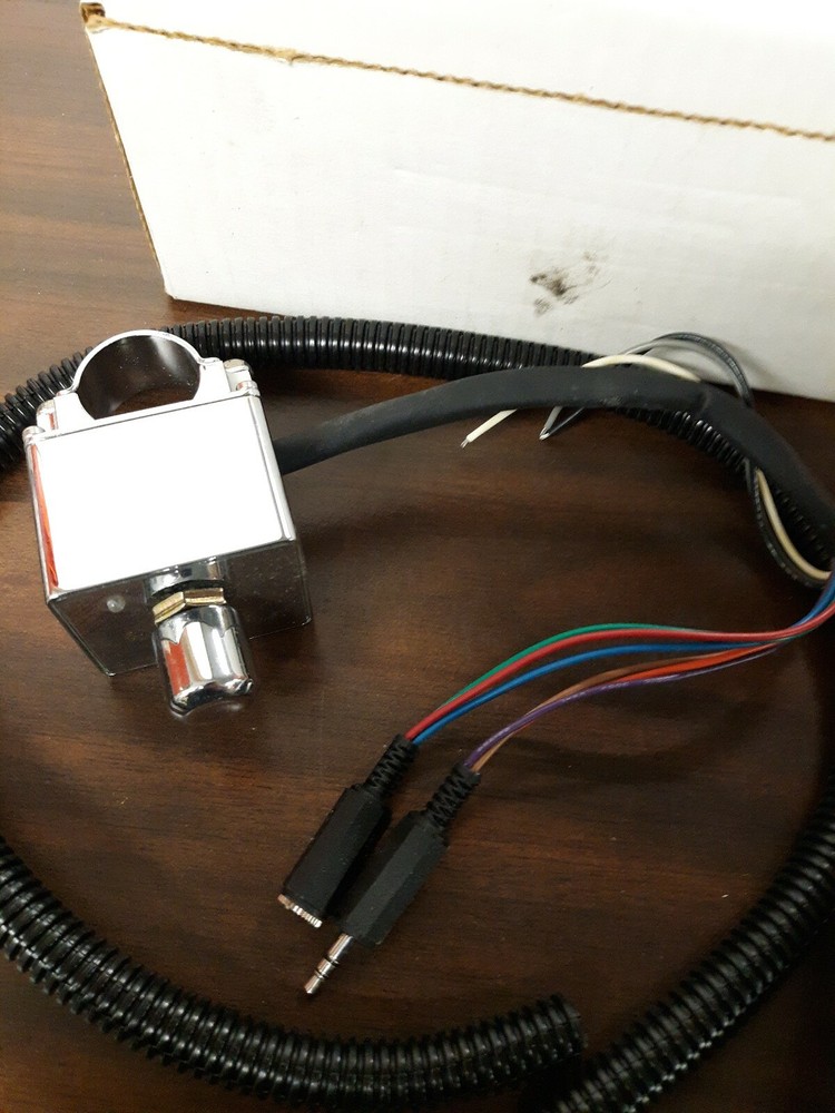 CrankCase stereo volume/ power controller for 1" bars